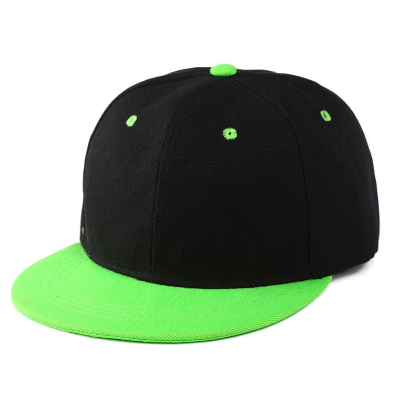 Black top fluorescent green