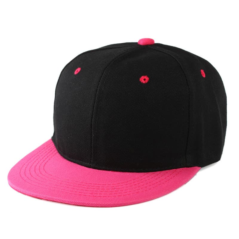 Black top plum red edge