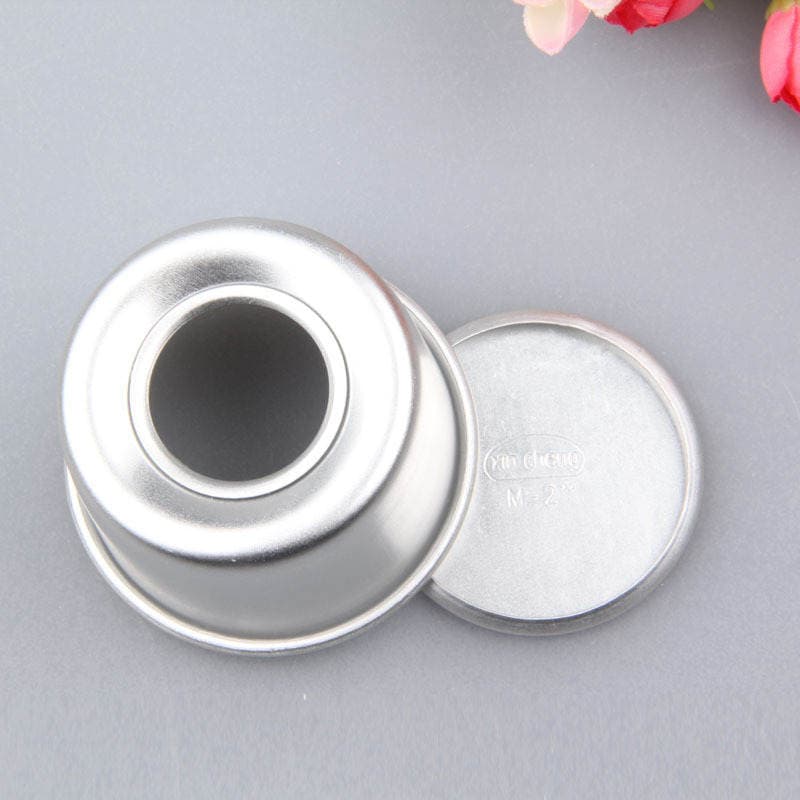 Removable Bottom Cake Mold, Round Cake Mold, Chiffon Cake Mold, Multi-Size, Aluminum Alloy, Household Baking Tool, Multifunctional 4