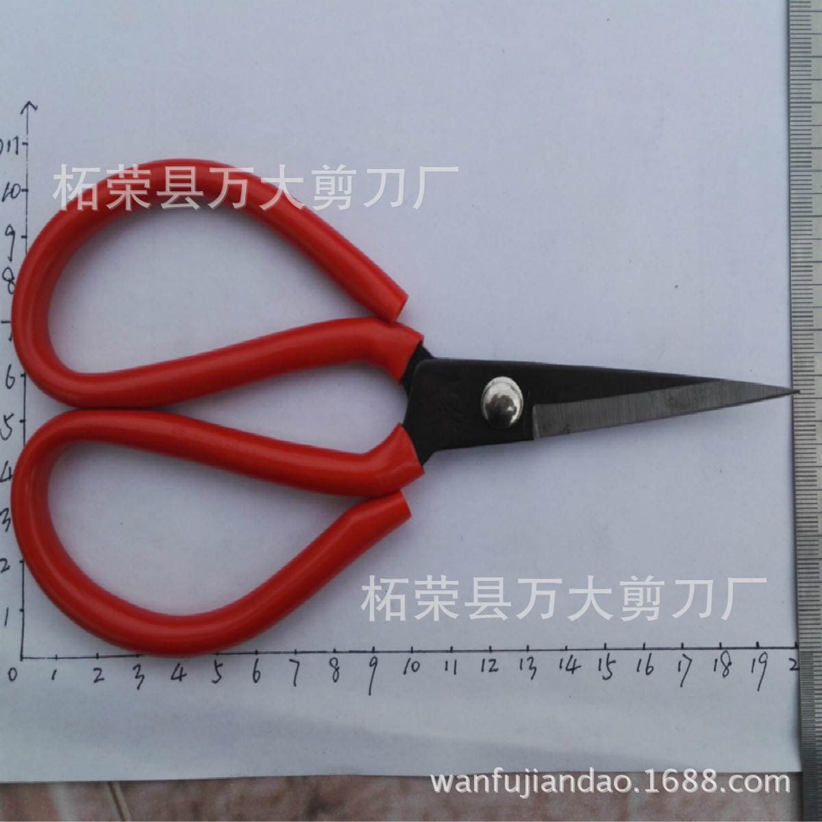 Zherong scissors factory civil scissors 1# industrial scissors 5 yuan shop commodity factory consumables scissors 1