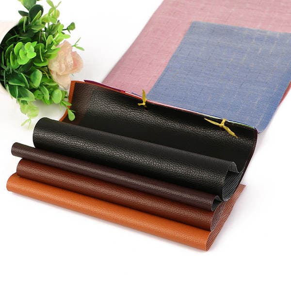 Avtomobil, divan və DIY üçün süni PVC dəri parça.