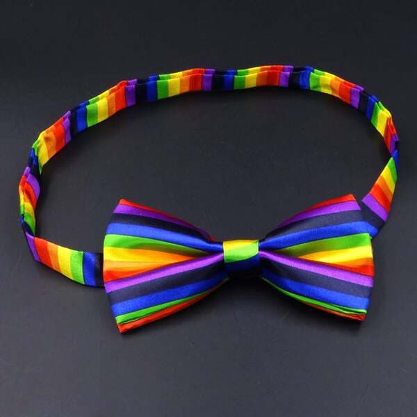 Korean Style British Dress Wedding New Best Man Performance Activity Butterfly Tie Bow Tie Printed Color