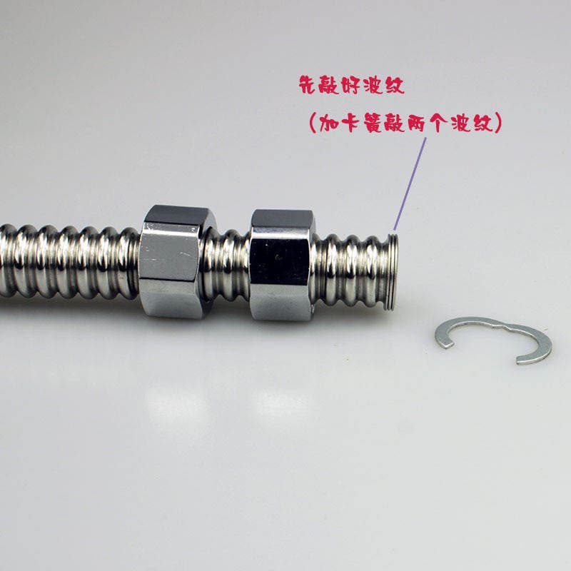 304 circlip 4 points 6 points 1 inch stainless steel bellows special circlip bellows circlip 1.2 inch 3