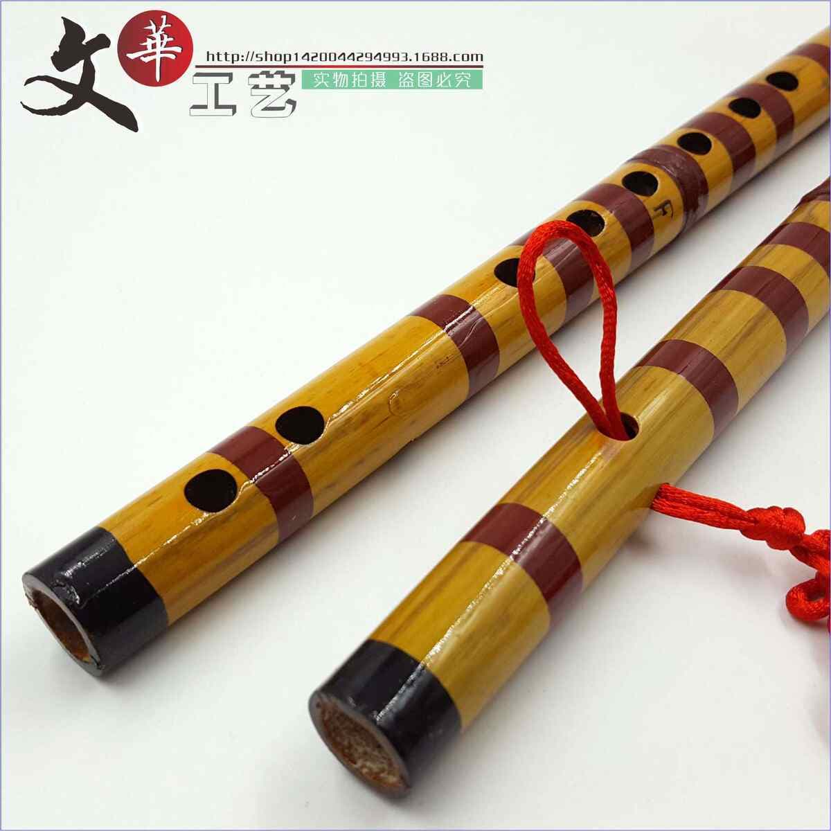 Factory Direct Supply National Musical Instruments Playing Musical Instruments Tie Line Bamboo Flute Popular Bamboo Flute Student Flute 3