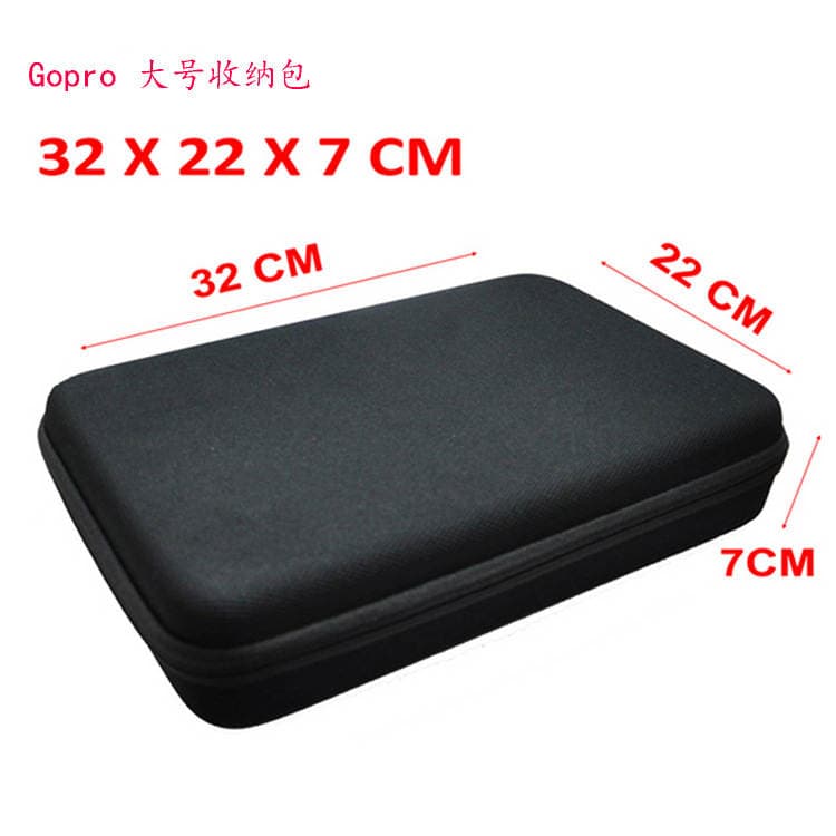 Gopro camera bag Gopro accessories outsourcing gopro portable large storage bag Hero3 2 1 + 2