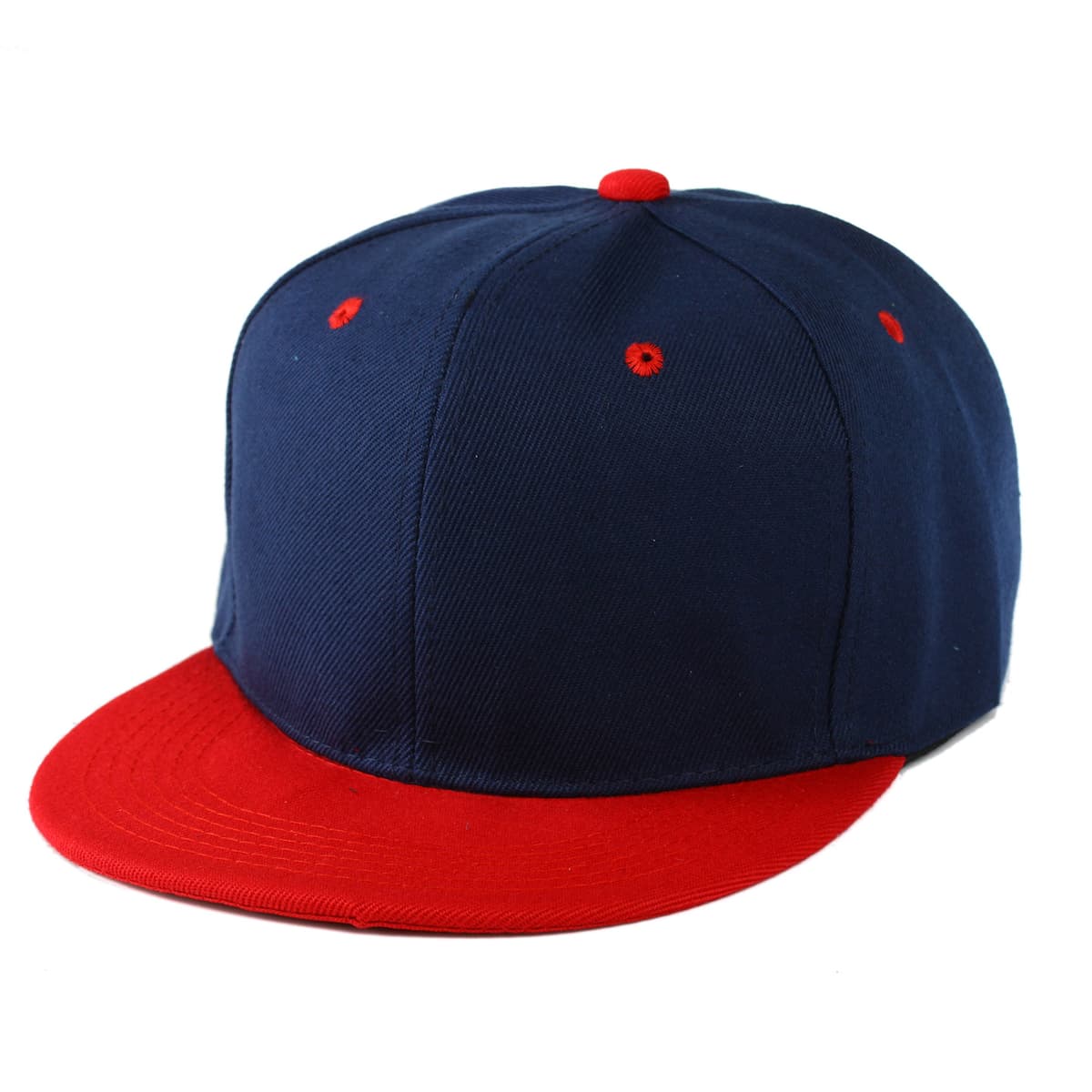 Navy blue top with red edge