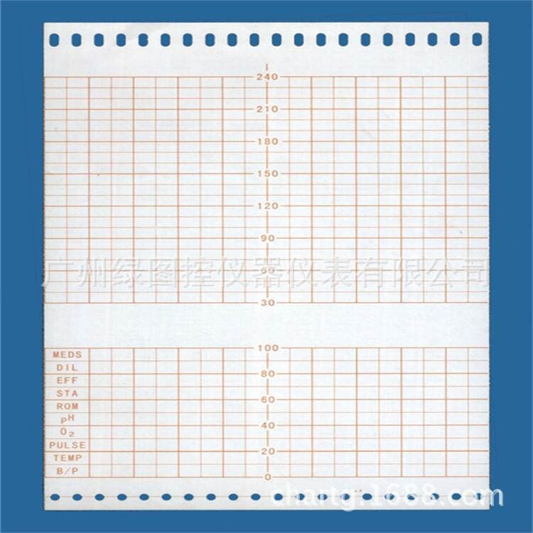 HP 1351A Fetal Monitoring Record Paper 150X100-150P M1911A Fetal Monitoring Record Paper 3