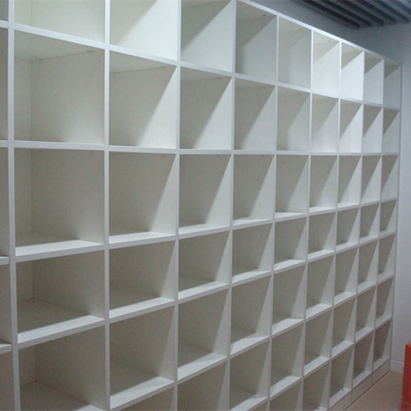 Beijing factory direct paint bookshelf solid wood bookcase bookshelf library locker bookshelf home decoration 4