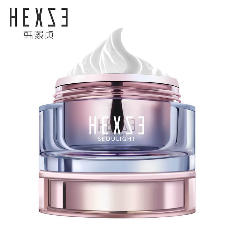 Han Xi Zhen's Radiant Lazy Cream Is Refreshing, Non-Greasy, Moisturizing, Brightening, Hydrating, Concealer, Waterproof, and Sweat-Proof, Genuine Product 5