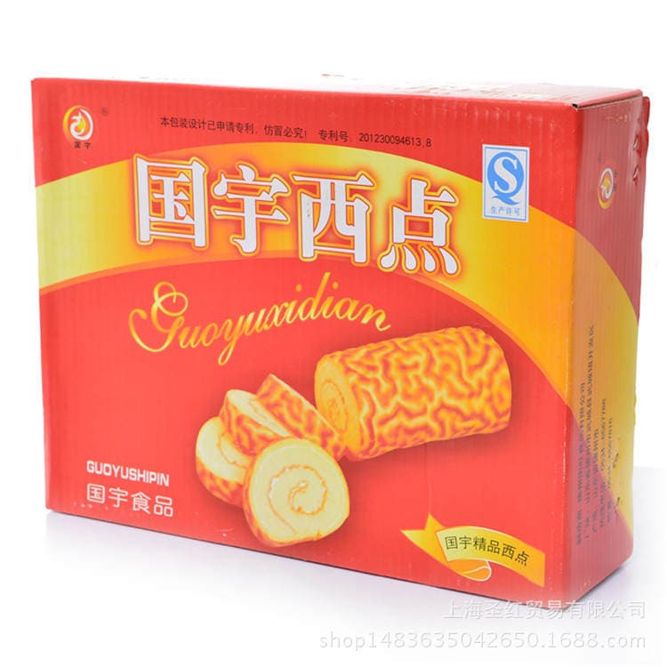 Guoyu old Beijing Honey Jujube cake snack casual snack red date cake jujube cake full box of 6 Jin 5