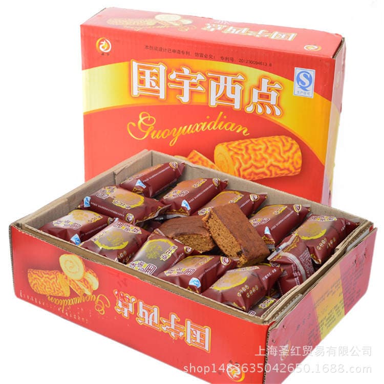 Guoyu old Beijing Honey Jujube cake snack casual snack red date cake jujube cake full box of 6 Jin 4