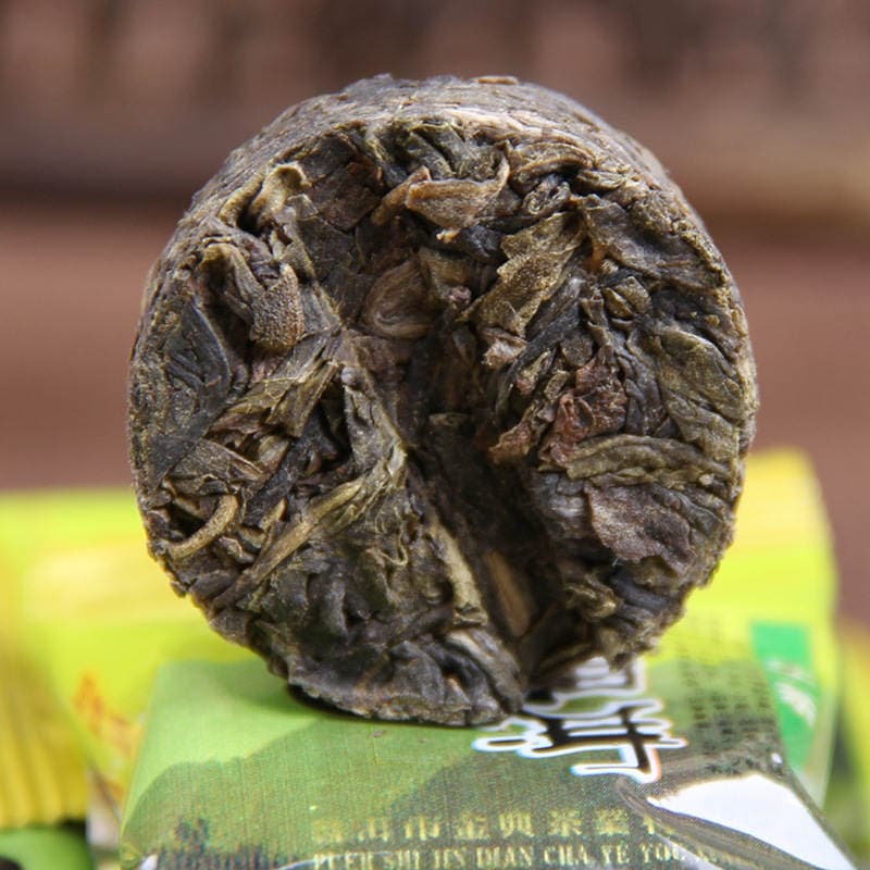 Yunnan Pu-er çayı, Jindian orijinal Tuo, Jade tortu, mini çiy çay 2