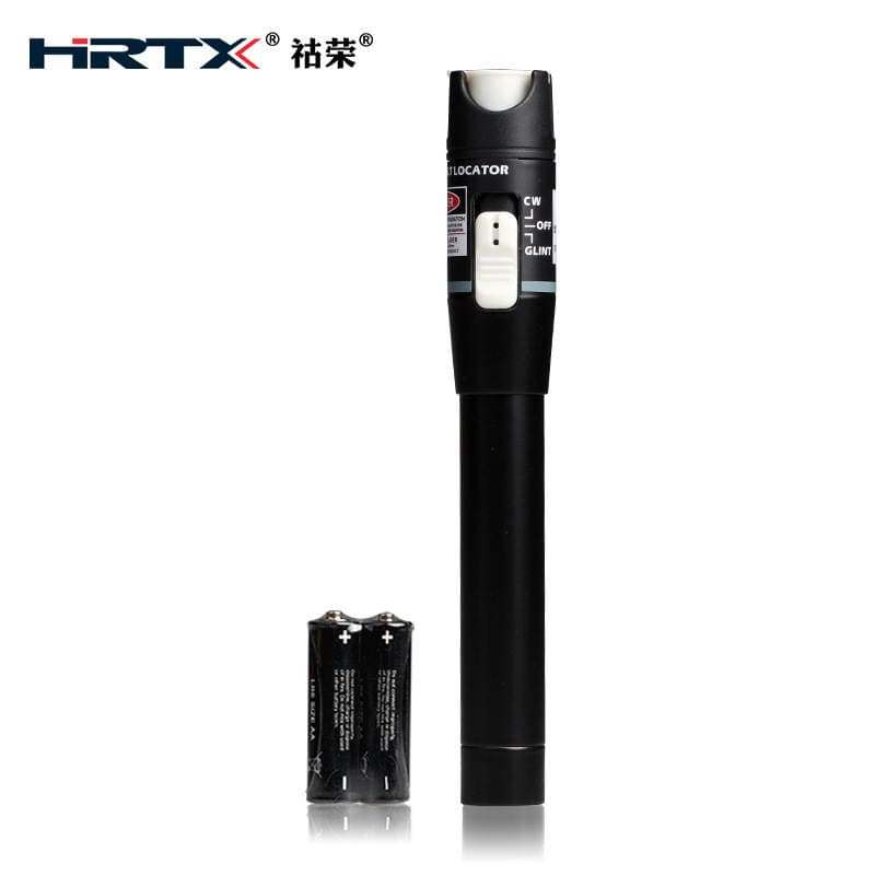 HRTX optical fiber lighting pen red light source telecom cold connection tool 20mW red light pen optical fiber test lighting pen 1