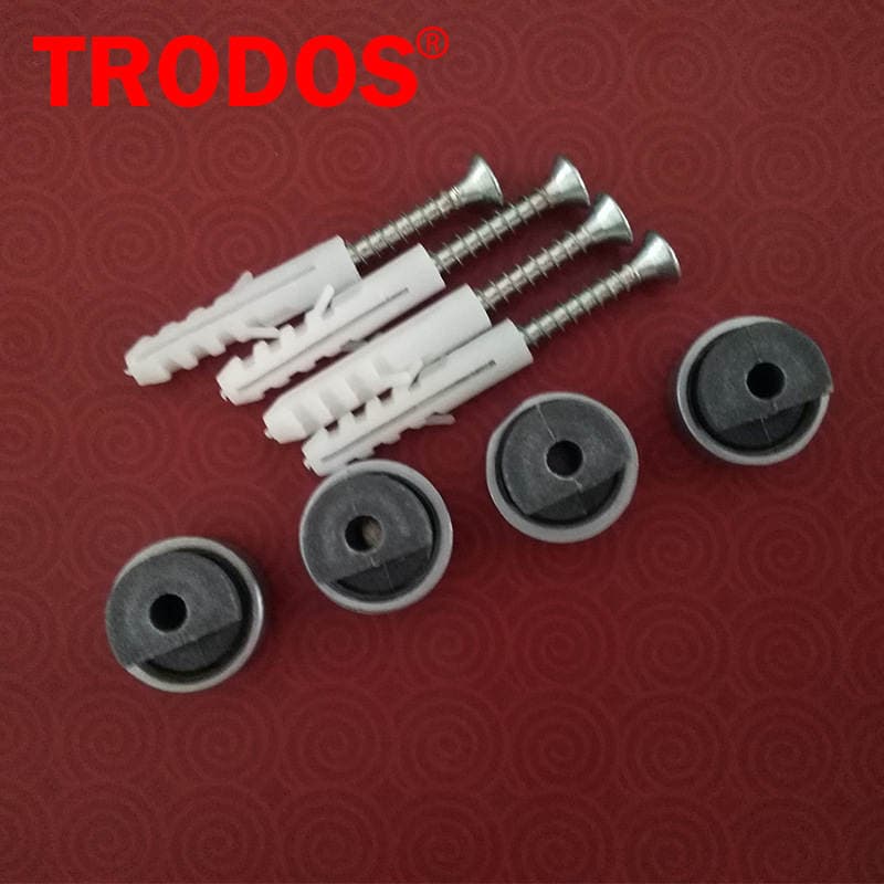 Bathroom Hardware Accessories Round Glass Clip Bathroom Mirror Fixing Clip Bathroom Mirror Clip Wholesale Modern Minimalist 3