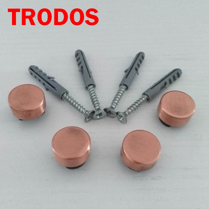 Bathroom Hardware Accessories Round Glass Clip Bathroom Mirror Fixing Clip Bathroom Mirror Clip Wholesale Modern Minimalist 2