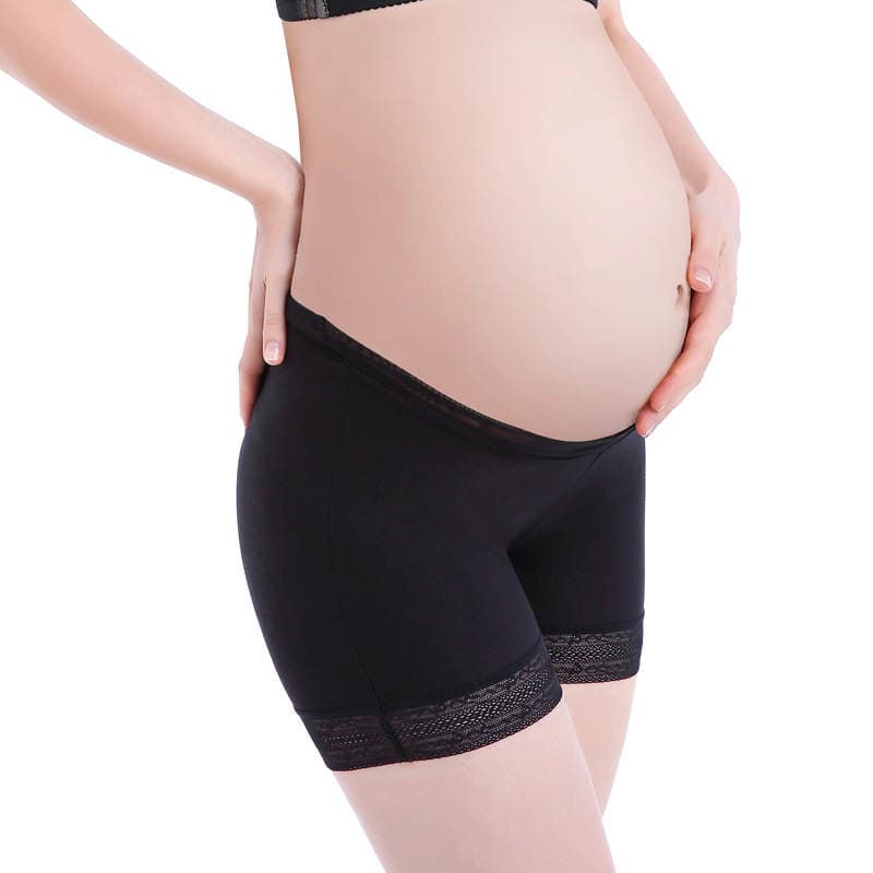 New Modal Pregnant Women's Underwear U-shaped Low Waist Boxer Tracks Seamless Pregnant Women's Bottoming Shorts Safety Pants 1