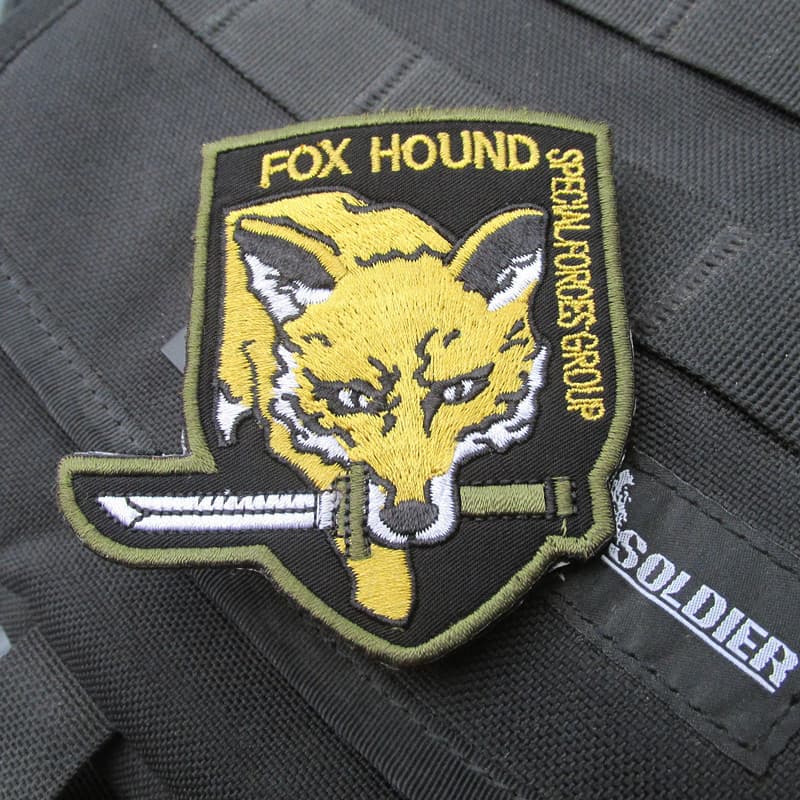 Shield type FOX Black Yellow