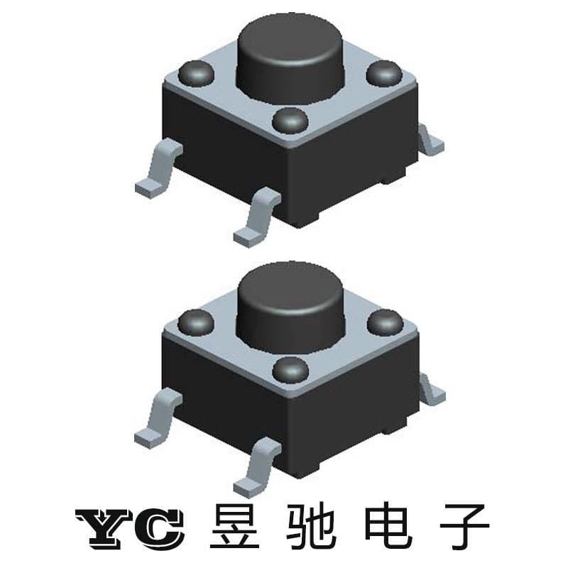 Smd Tactile Switch 6*6*5 Tactile Switch 4-Pin Smd 6*6 Button Switch Electronic Switch Component Button 5