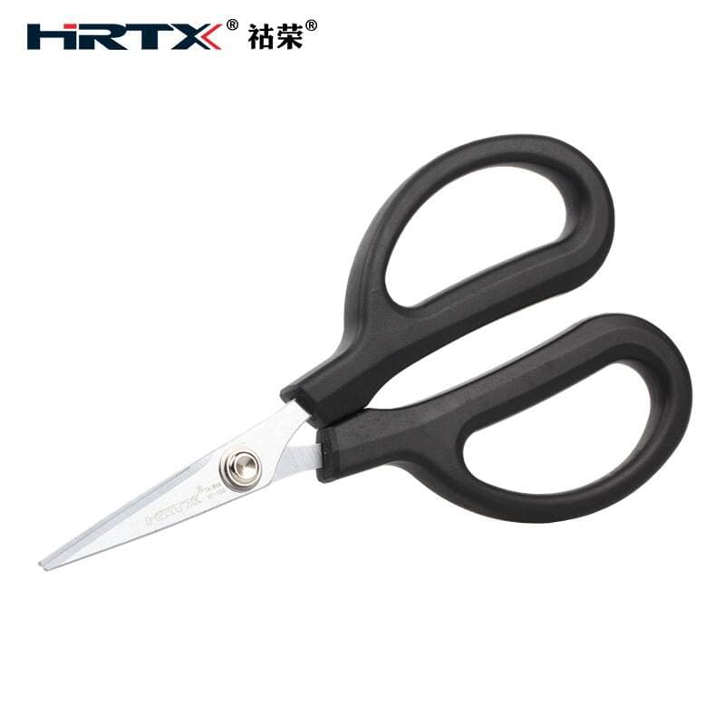 Original Imported Fiber Optic Patch Cord Kevlar Carbon Fiber Scissors Non-Slip Serrated Aramid Scissors Kf-150 1