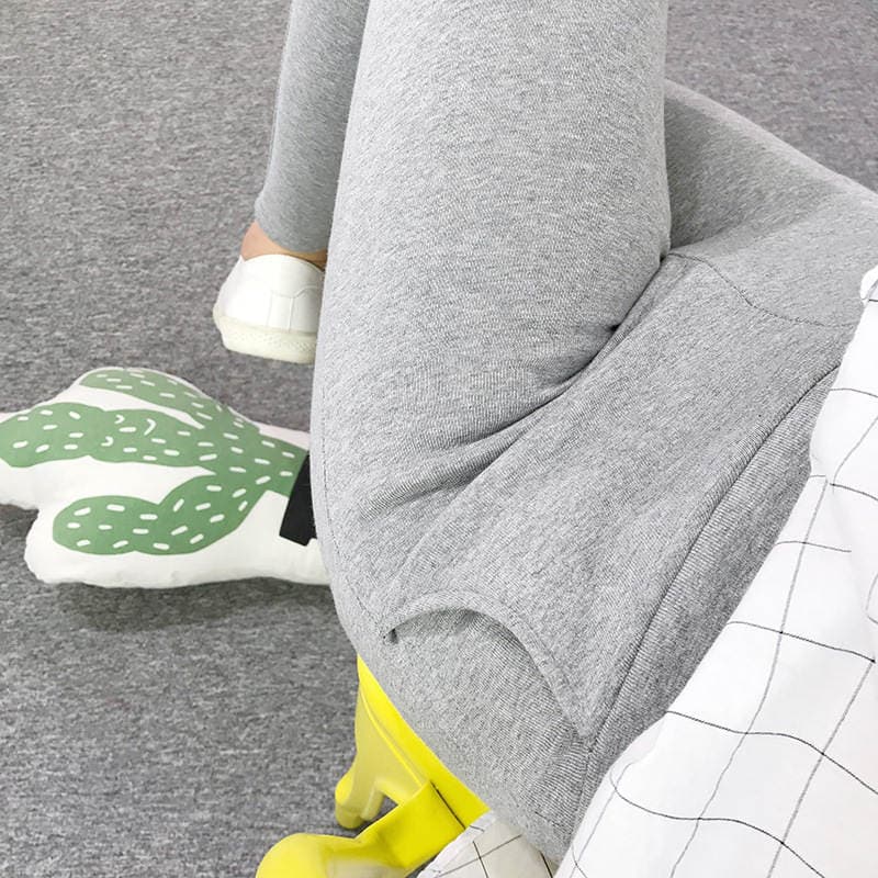 Autumn and winter New Korean version of women's pencil pants wear leggings sanding rack leggings pocket wholesale 1
