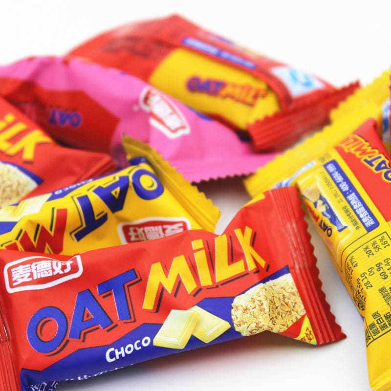 Medhao Oatmeal Chocolate 2.5kg Pack Specialty Wedding Candy Snacks Nutritious Oatmeal Candy Wholesale 3