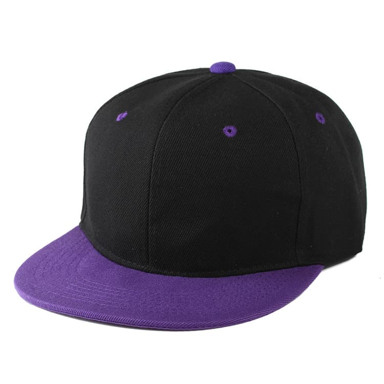 Black top purple edge