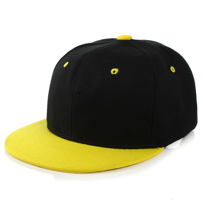 Black top yellow edge