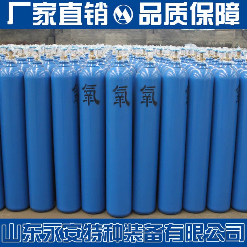 Shandong Yong'An Polad Silindrlər: 40L Oksigen, Qarışıq Qaz, 10L/5L CO2, Asetilen 3