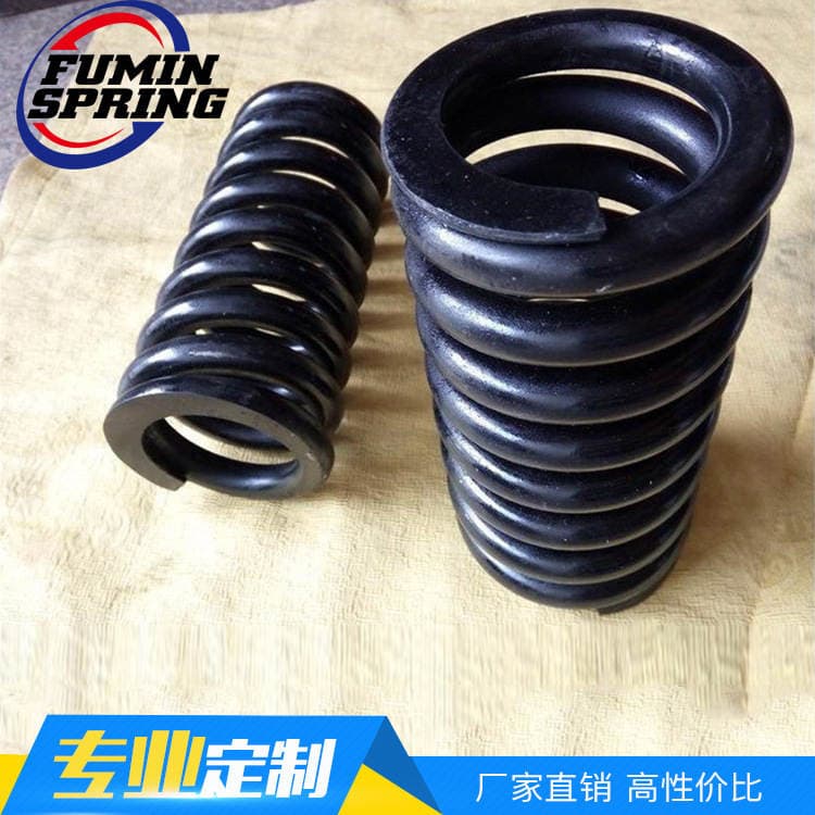 Compression spring factory specializes in producing spring vibrating screen platform damping spring stainless steel compression spring 1