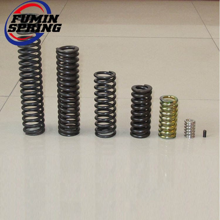 Compression spring factory specializes in producing spring vibrating screen platform damping spring stainless steel compression spring 3