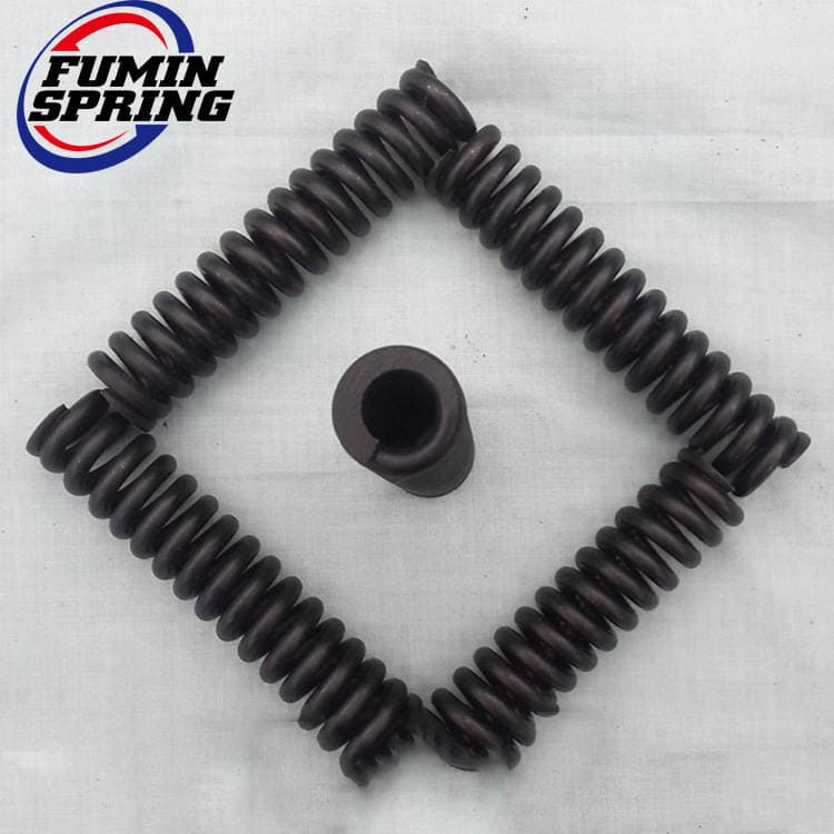 Compression spring factory specializes in producing spring vibrating screen platform damping spring stainless steel compression spring 2