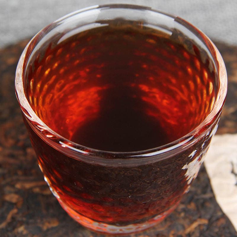 Saray Pu'Er Çayı, Banzhang Qızıl Tumurcuq, Qizi Tortu, Bişmiş 4