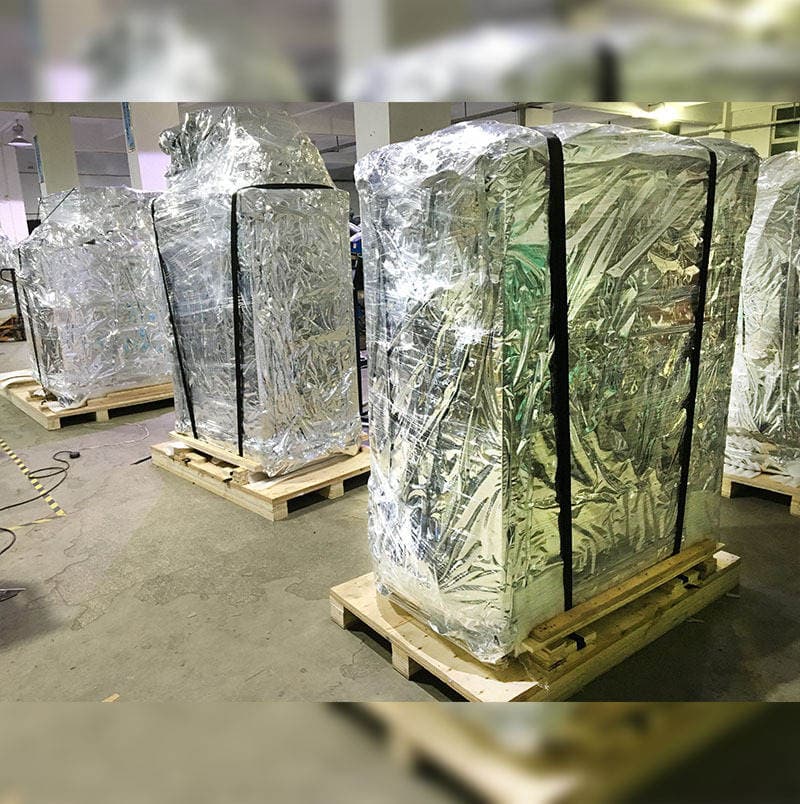 Dongguan Disinfection-Free Wooden Box Manufacturer Complies with Rohs Requirements Large Mechanical Packaging Box Export Shipping Storage Wooden Box 2
