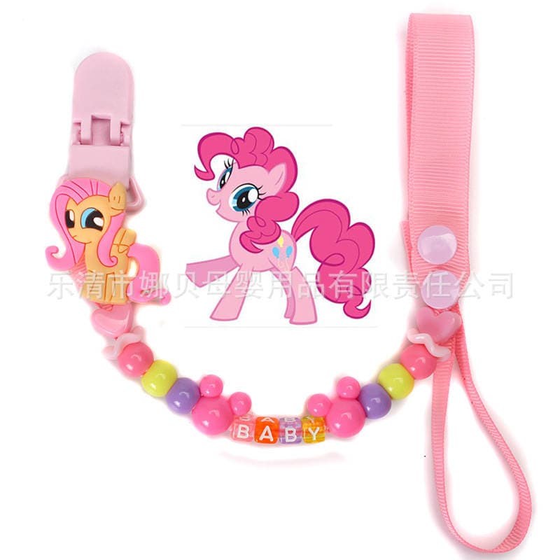 Mother and Baby Products Baby Pacifier Chain Clip Teether Anti-Drop Chain Pacifier Clip Pacifier Strap 4