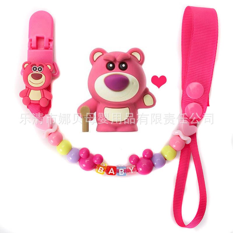 Mother and Baby Products Baby Pacifier Chain Clip Teether Anti-Drop Chain Pacifier Clip Pacifier Strap 1