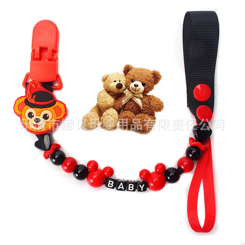 Red and Black Duffy Bear