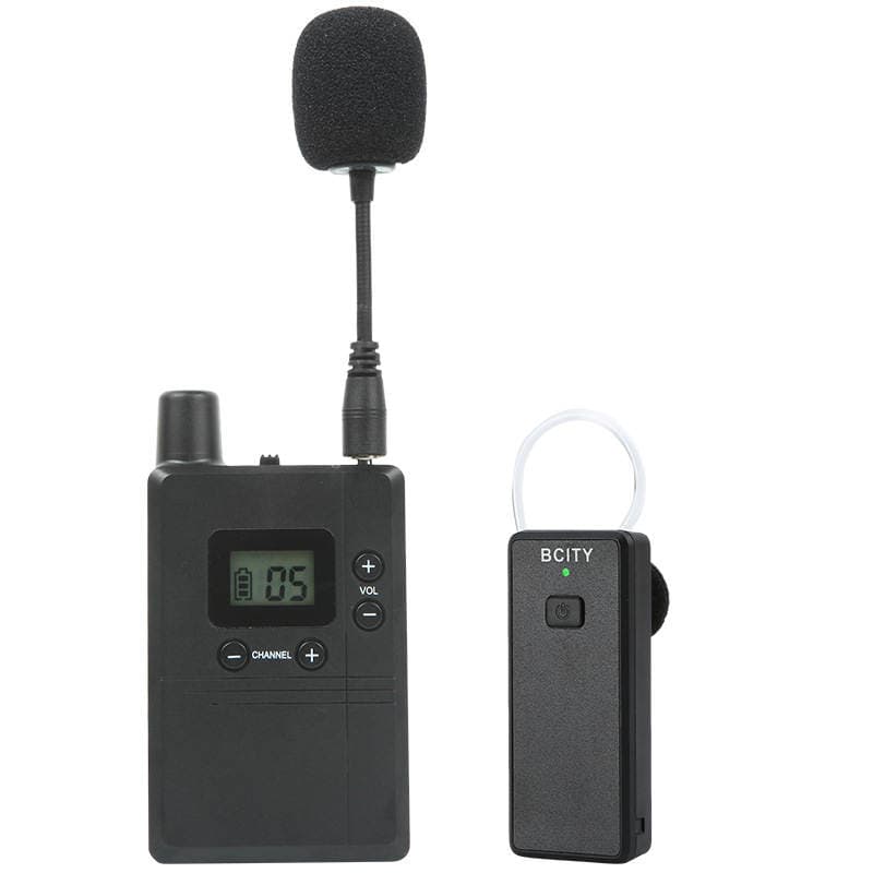 Bisite Tour Guide Wireless Explanation Device for Government Reception, Scenic Area, and Corporate Tours, Wireless Headset Explanation Device, One-To-Many 5
