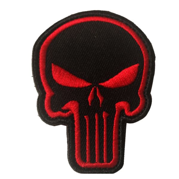 V00010-10 special-shaped punisher (black background red)