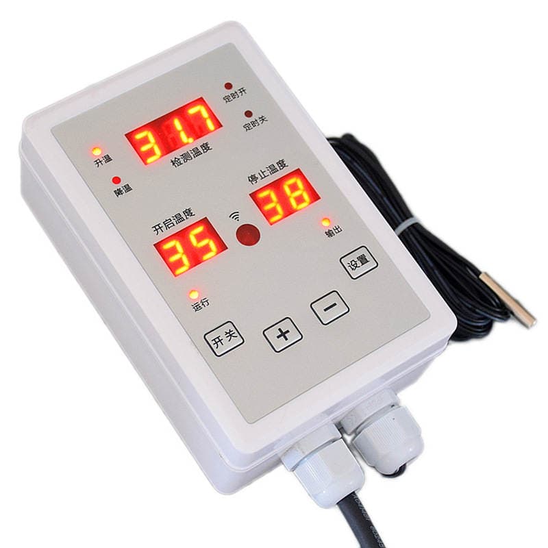 Beilong HS-670 farm exhaust temperature control instrument oil barrel insulation temperature control meter flower nursery insulation temperature controller 5