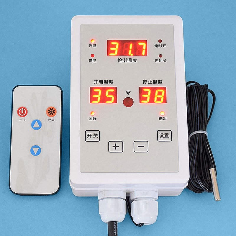 Beilong HS-670 farm exhaust temperature control instrument oil barrel insulation temperature control meter flower nursery insulation temperature controller 4