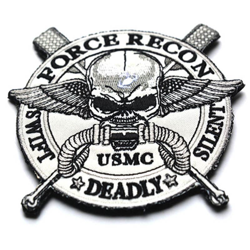 Usmc Seal Land Team Velcro Badge Beauty Detective Embroidery Cloth Armband Camouflage Clothing Badge Embroidery Badge 5