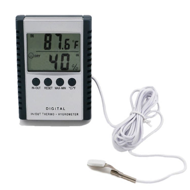 Hc520 Yüksək Dəqiqlikli Divara Quraşdırılan Rəqəmsal Temperatur və Rütubət Ölçən (zondlu) 5