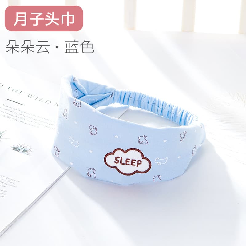Moon Turban Cloud Blue