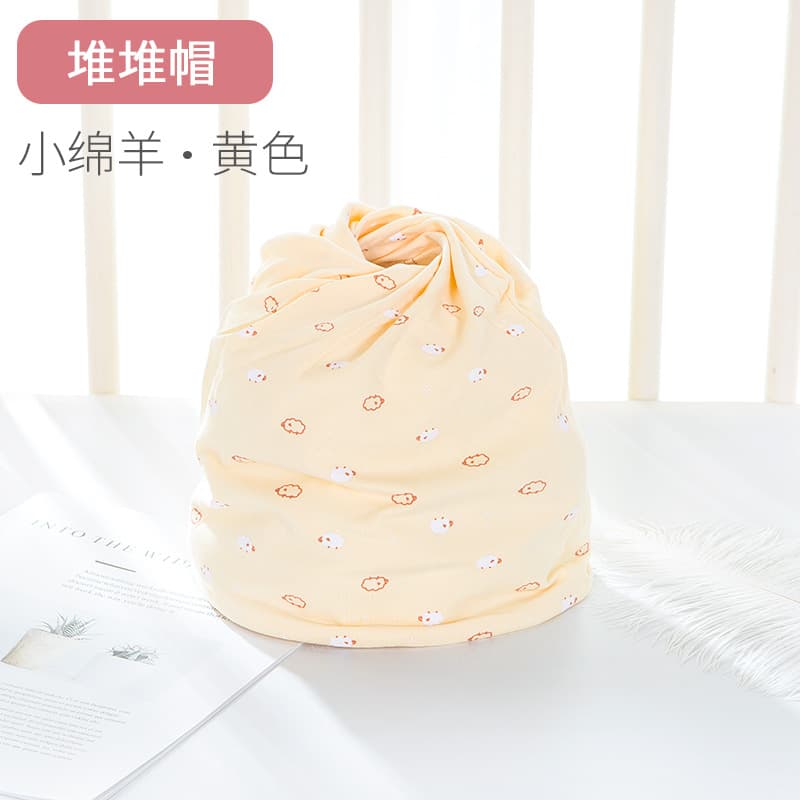Heaping cap small sheep yellow