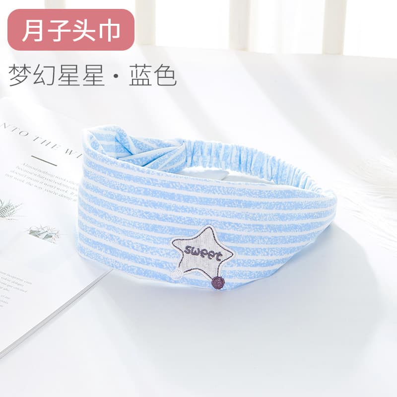 Moon Turban Dream Stars Blue