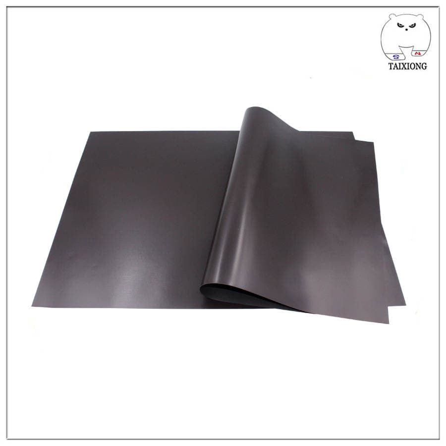 Factory processing rubber magnetic soft glue magnet advertising magnetic material with rubber rubber magnetic rubber plastic magnet 5