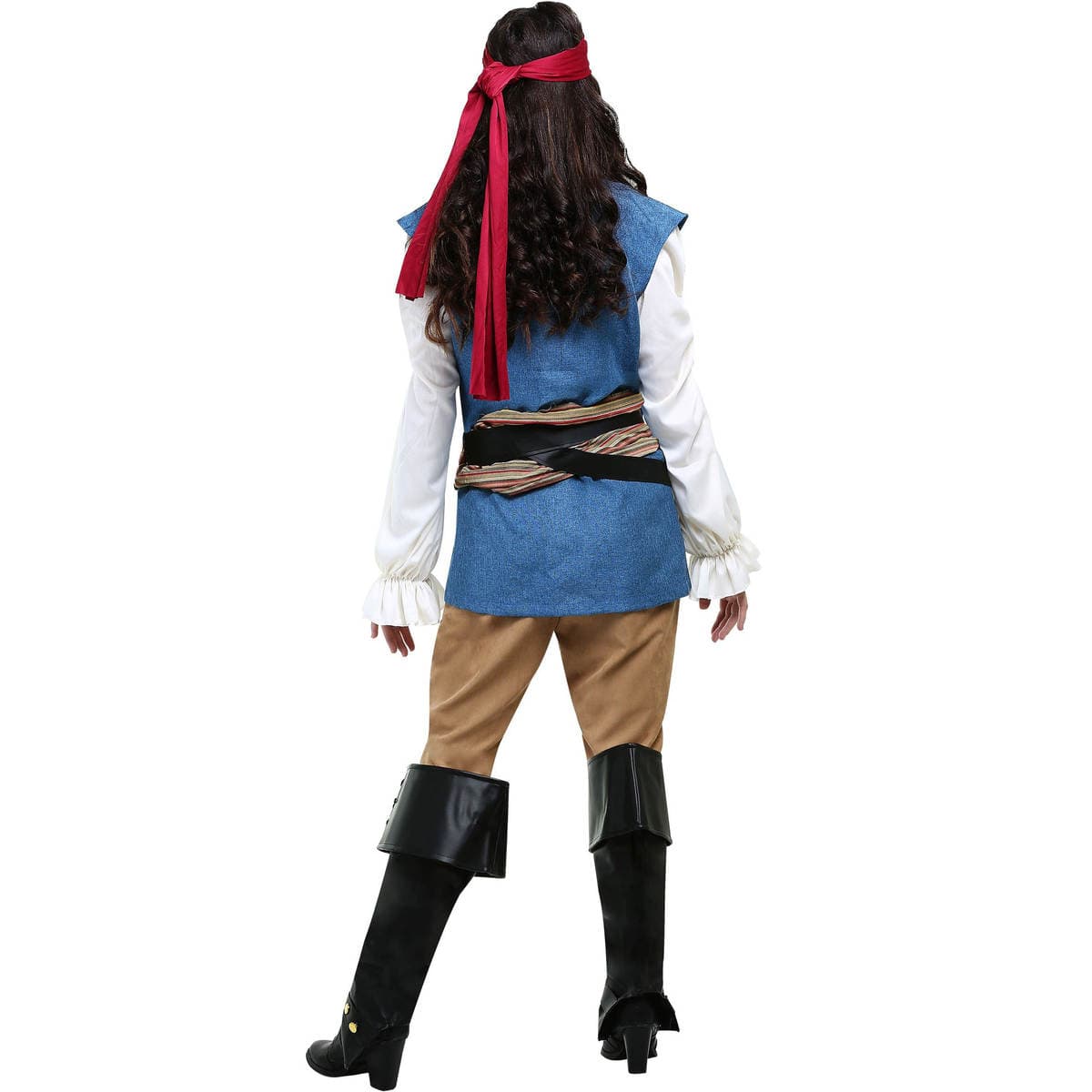 M-Xxl Halloween Pirate Uniform for Men and Women Couple Masquerade Women's Adult Pirates of the Caribbean Costume 2