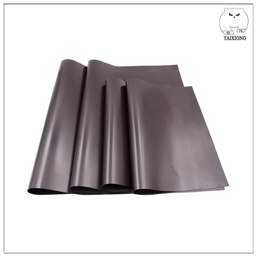 Factory processing rubber magnetic soft glue magnet advertising magnetic material with rubber rubber magnetic rubber plastic magnet 4