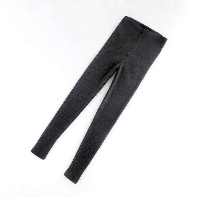 Inner brushed velvet slim threaded vertical stripes nine leggings women's outer wear tights autumn and winter large size wholesale 3