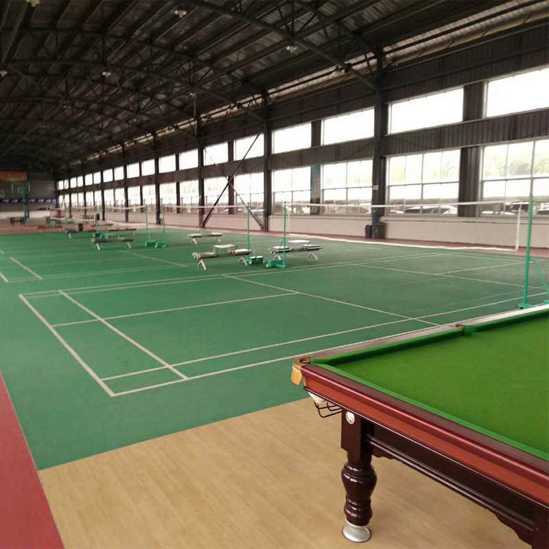Indoor and Outdoor Silicone Pu Basketball Court Materials, Non-Slip, Wear-Resistant, Elastic Layer Floor Paint, Badminton Court, Volleyball Court, Plastic Court 4